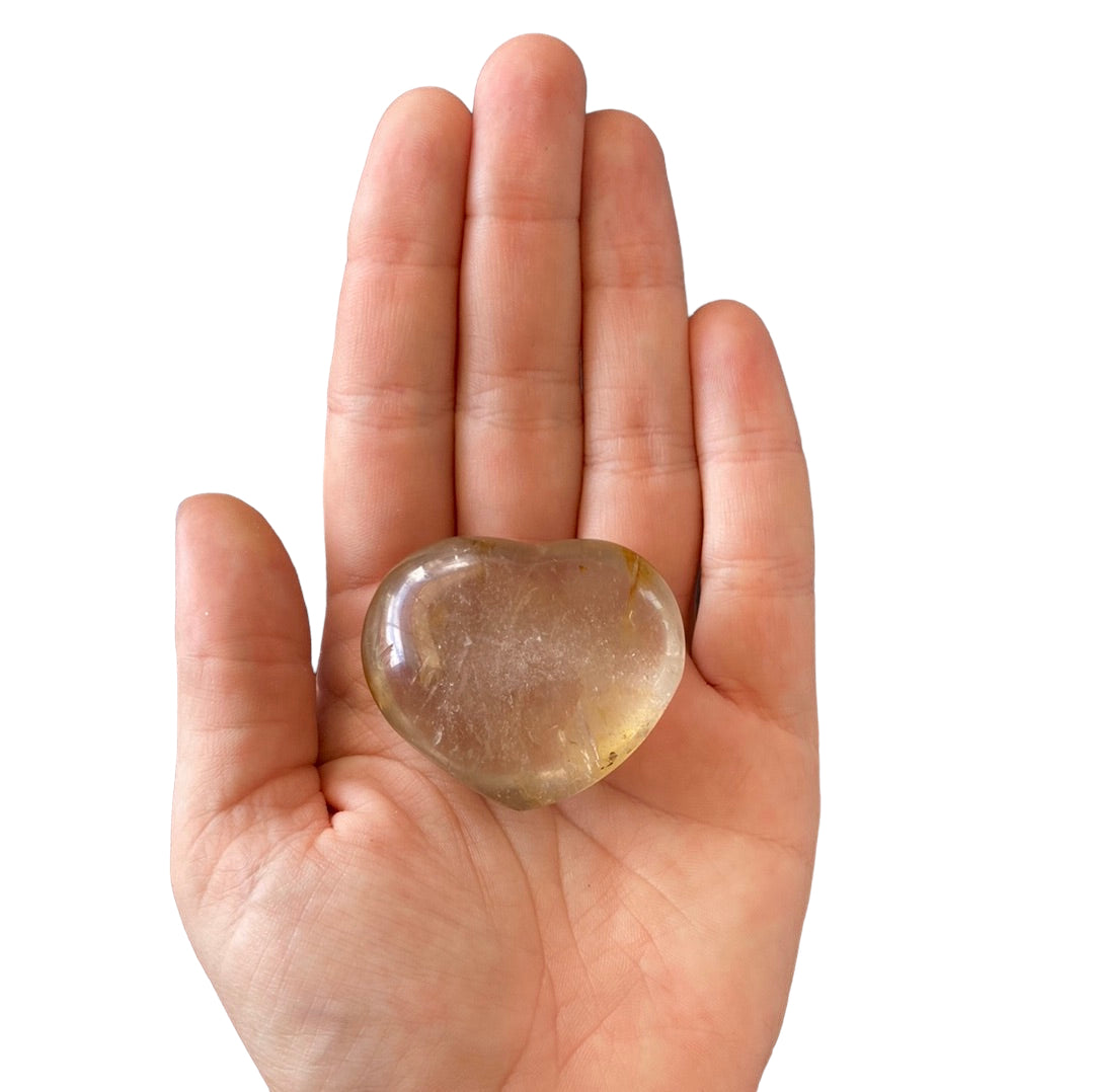 62g Clear Quartz Heart
