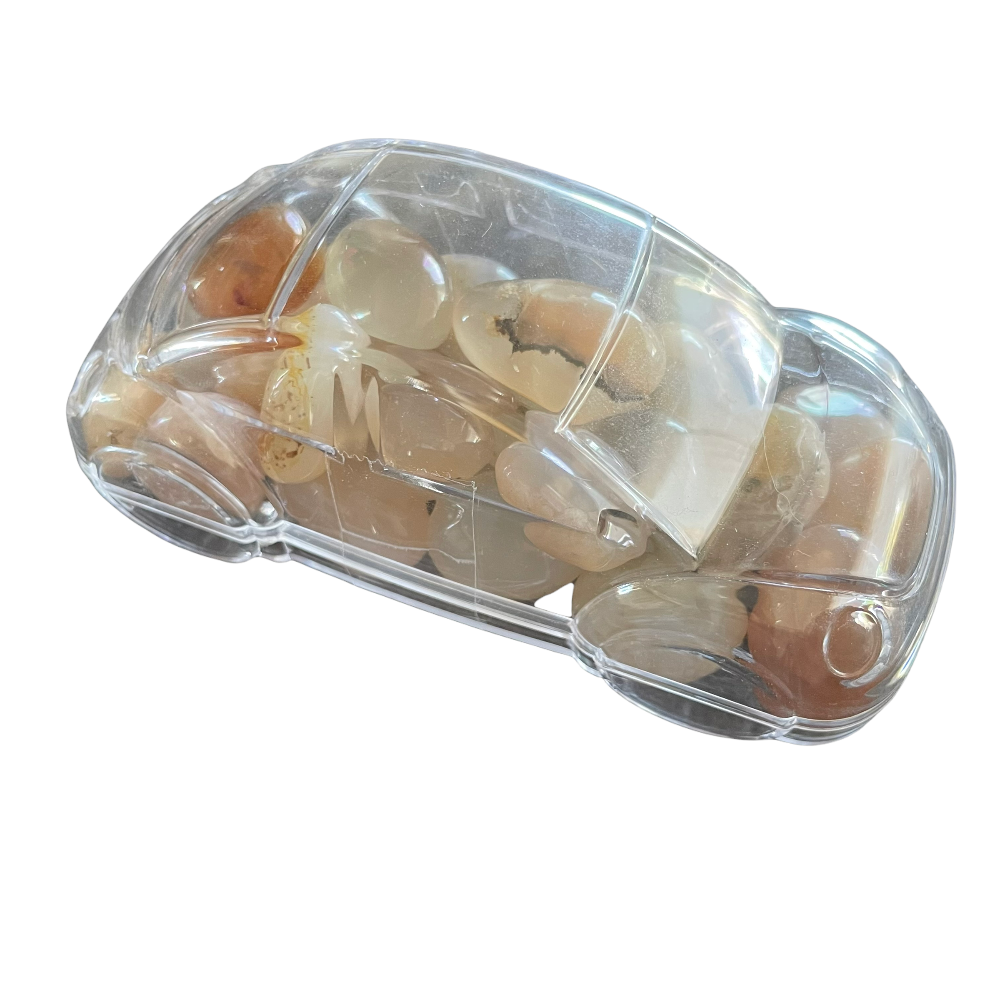 Agate Tumble Filled Car
