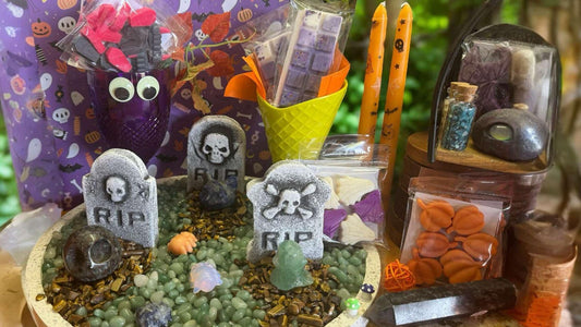 Celebrating Halloween with Crystals, Herbs, and Witchy Wisdom