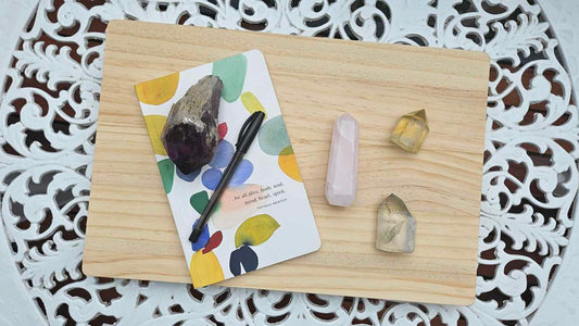 Write, Reflect, Sparkle: Crystals for Every Journaling Journey