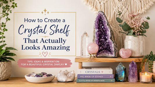 How to Create a Crystal Shelf That Actually Looks Amazing