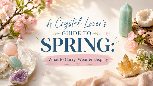 A Crystal Lover’s Guide to Spring: What to Carry, Wear & Display 🌸✨