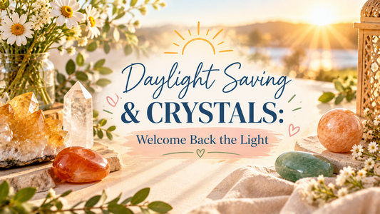 Daylight Saving & Crystals: Welcome Back the Light