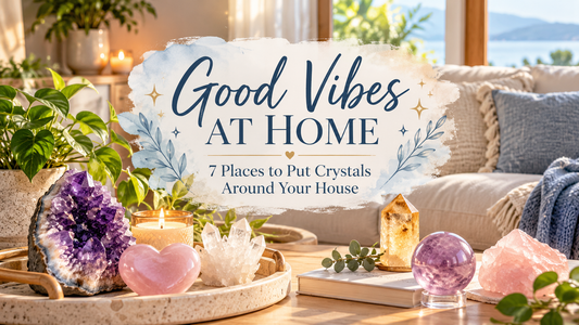 Good Vibes at Home: 7 Places to Put Crystals Around Your House