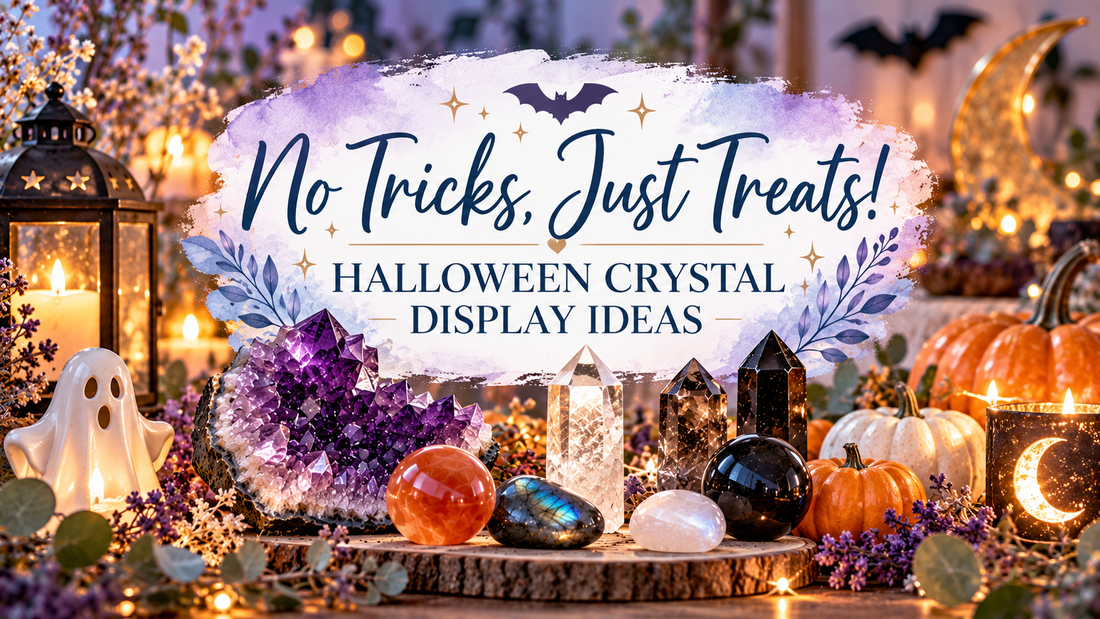 No Tricks, Just Treats! 🎃 How to Create a Spooktacular Crystal Display for Halloween