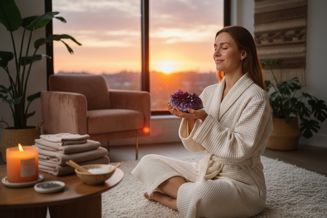 Relax, Reset & Reconnect: A Deep Guide to Self-Care with Crystals