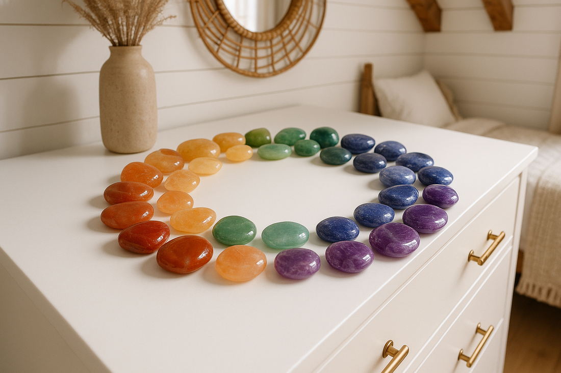 The Crystal Colour Wheel: Choosing stones based on hue