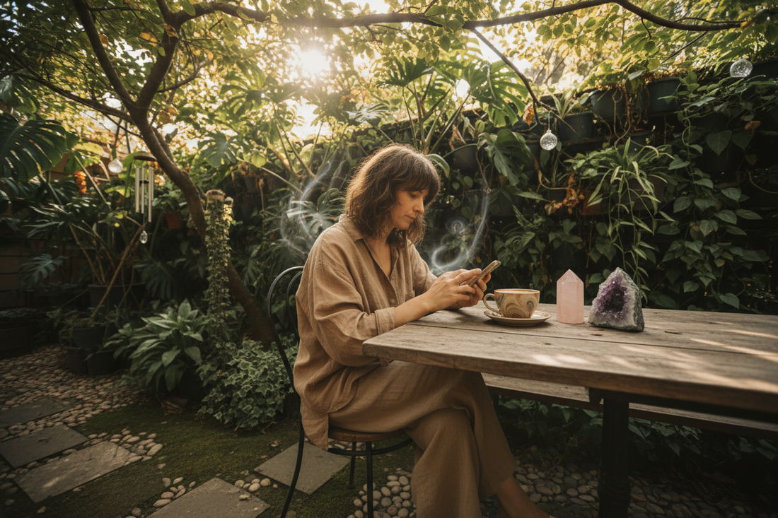 Using Crystals to Support Heavy Emotions in a World That Feels… A Lot