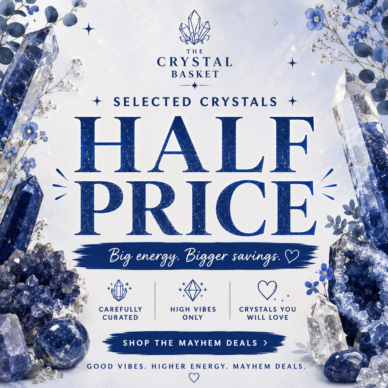 Crystal MayHem - Half price deals