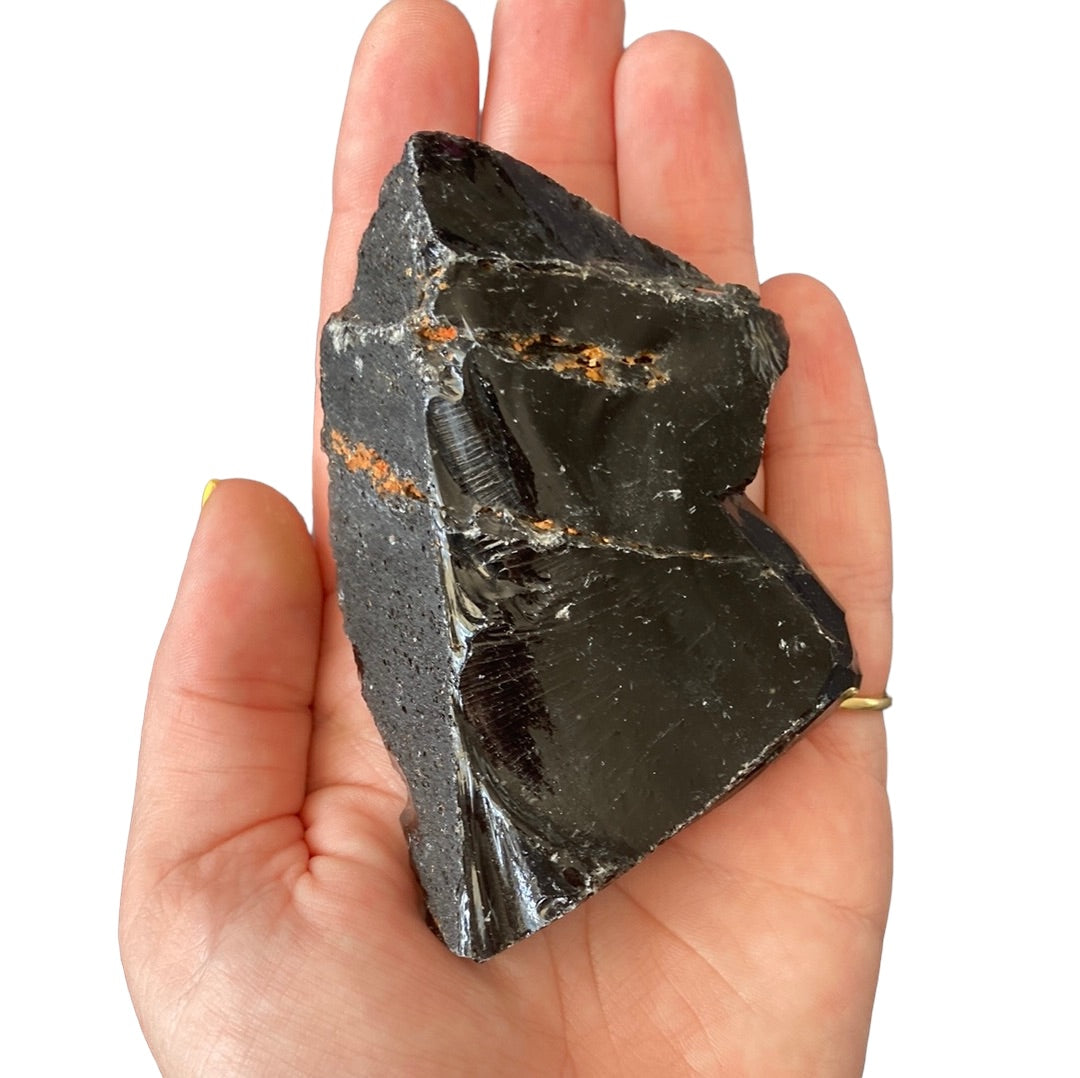 138g Black Obsidian Raw