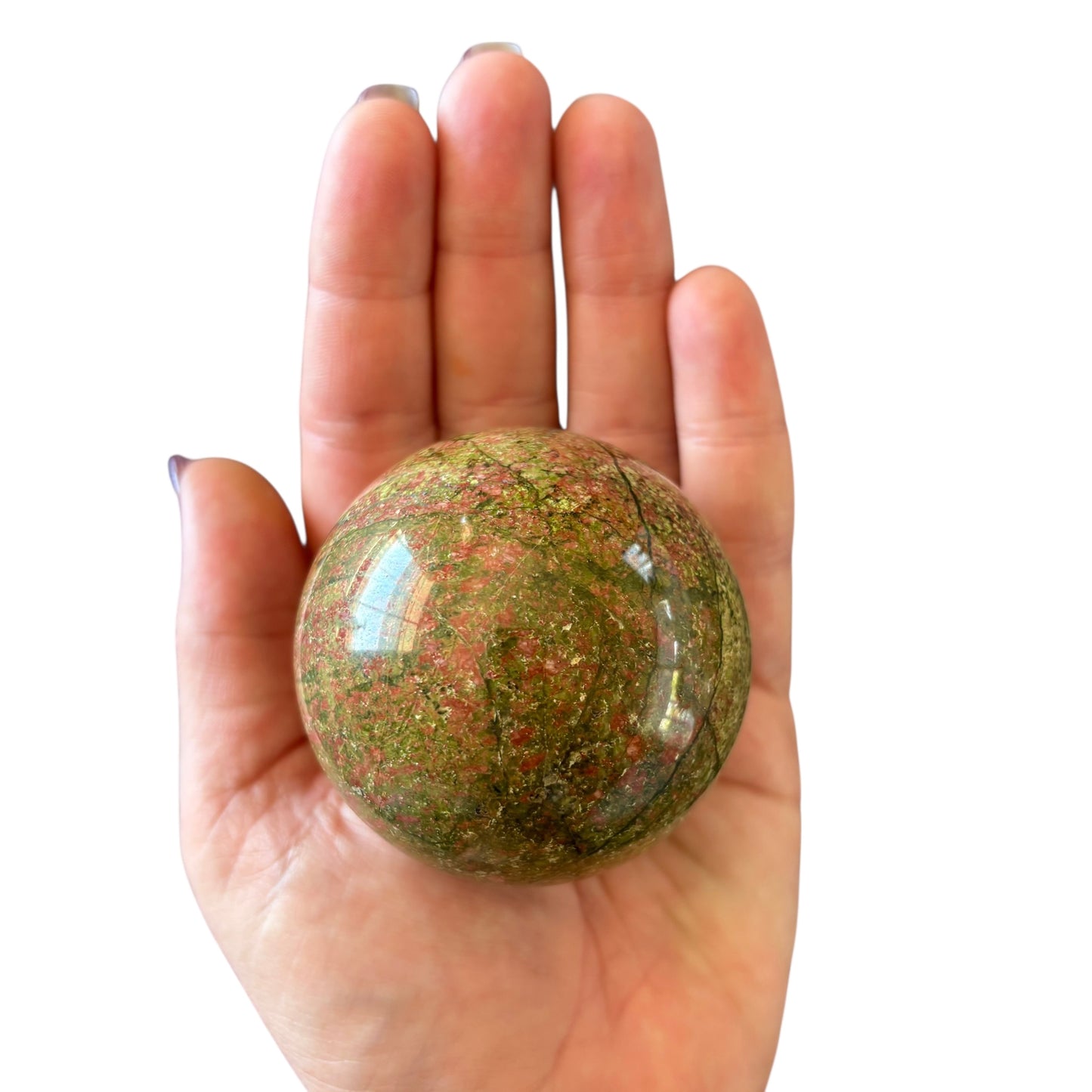 60mm Unakite Sphere