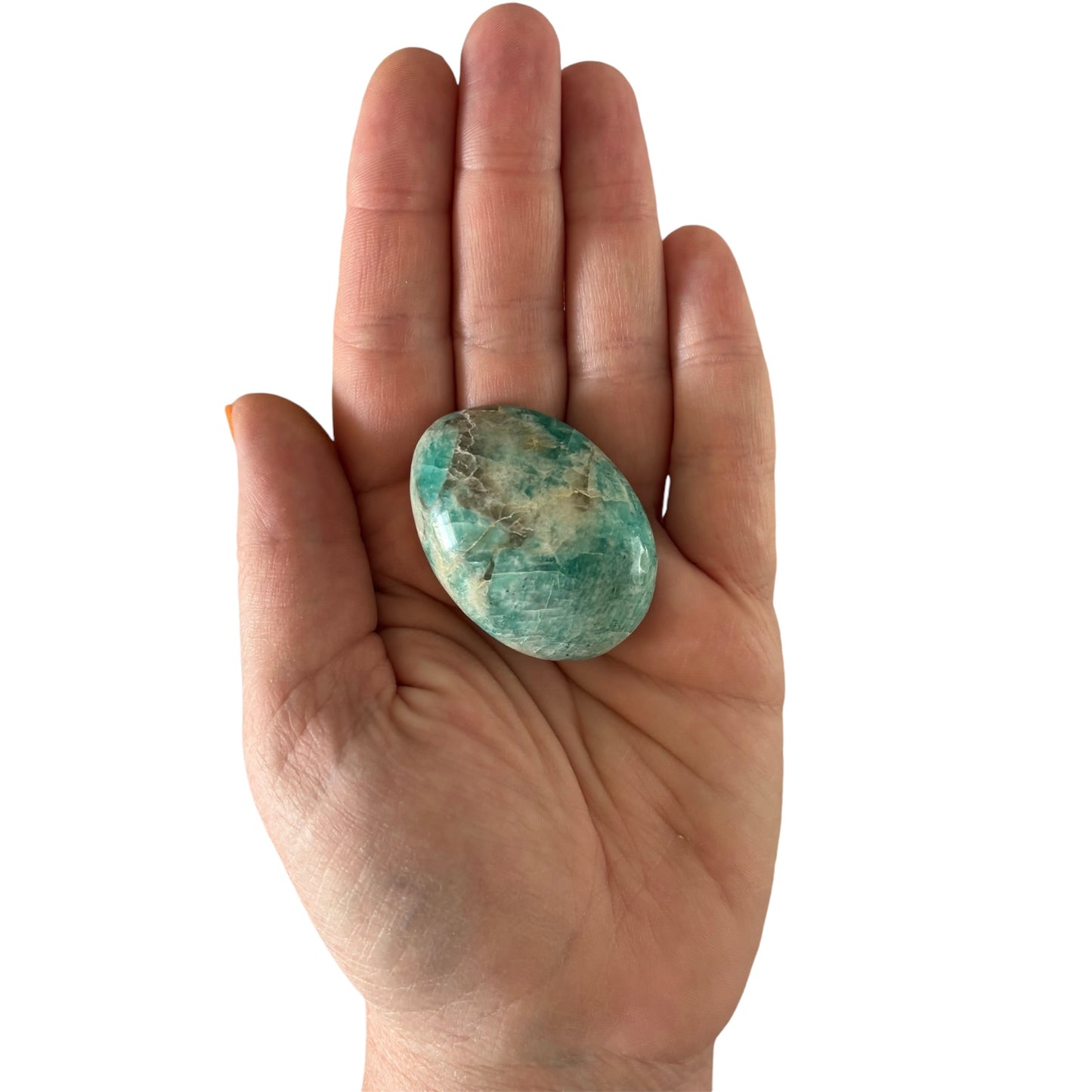 44g Amazonite Palm Stone