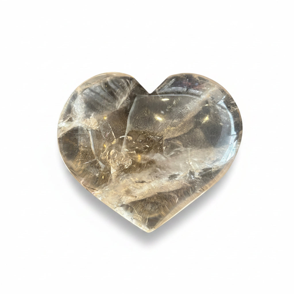 148g Smokey Quartz Heart