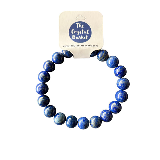 10mm Lapis Lazuli Bracelet