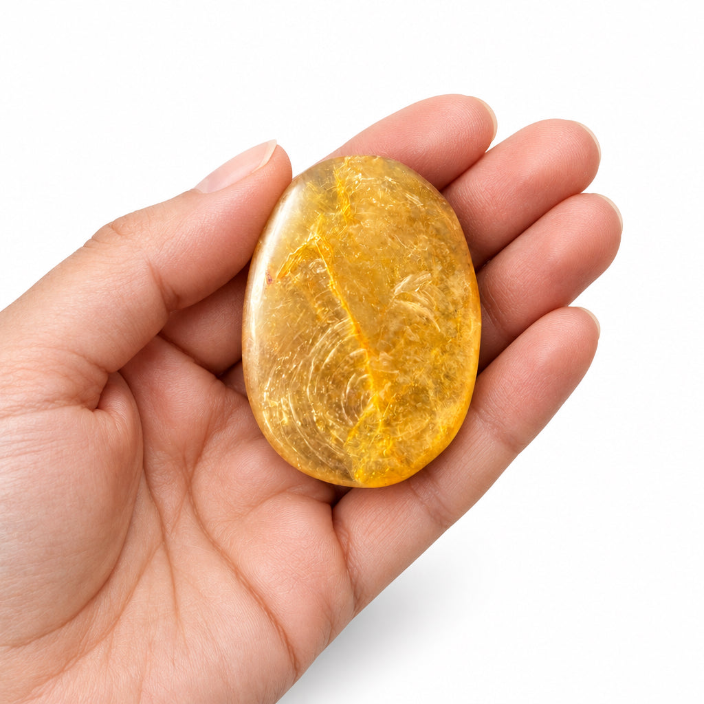 43g Golden Mica Palm Stone