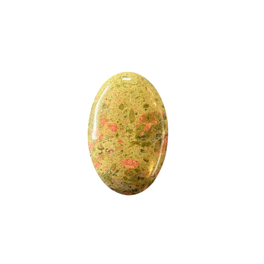 60g Unakite Palm Stone