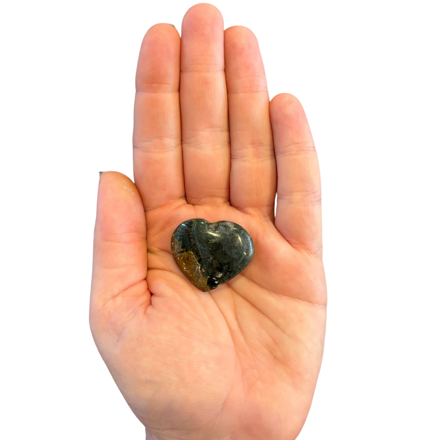 16g Ocean Jasper Heart