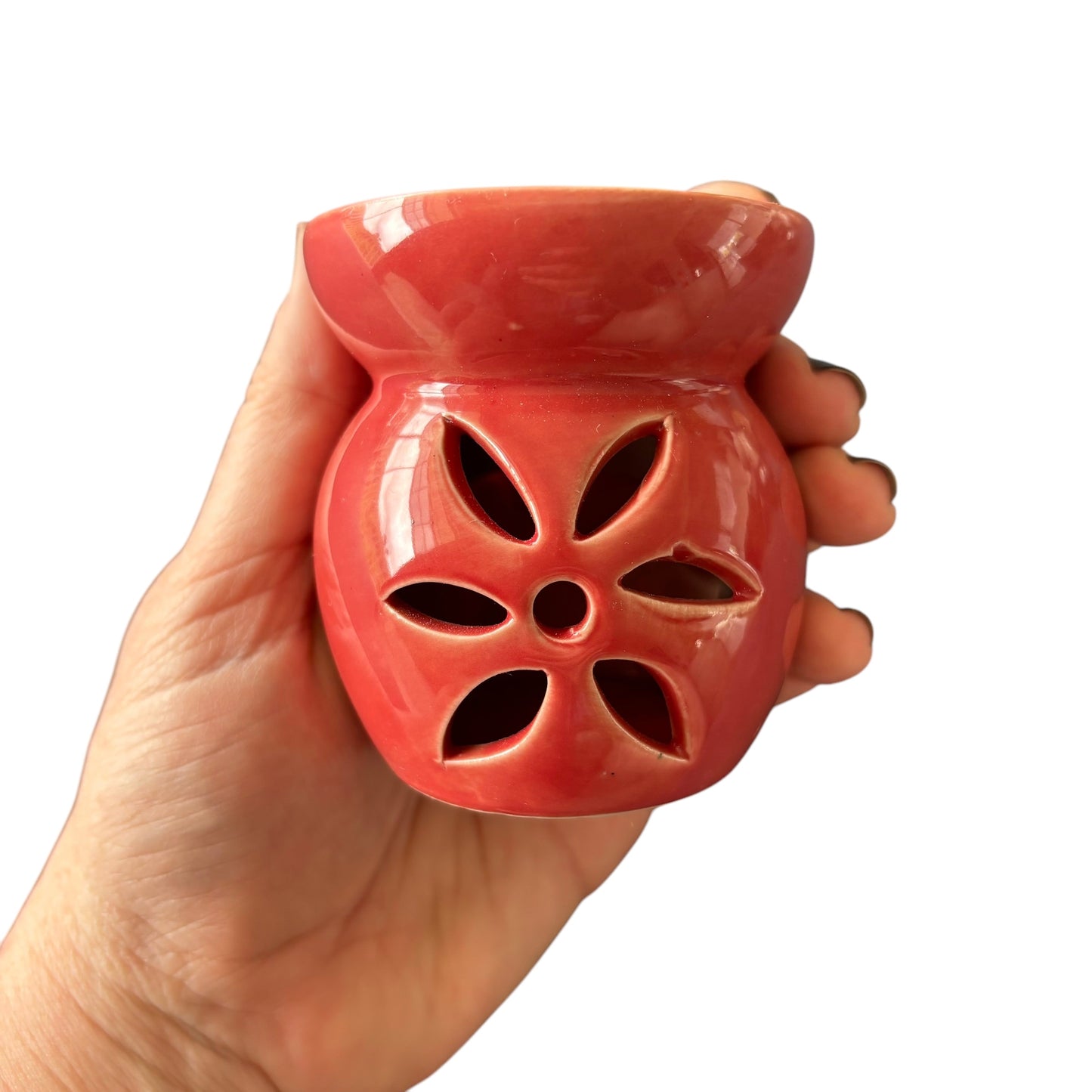 Red Ceramic Wax Melter