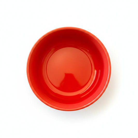 Round Red Trinket Tray