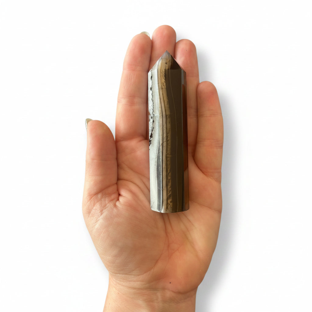 102mm Black Sardonyx Point