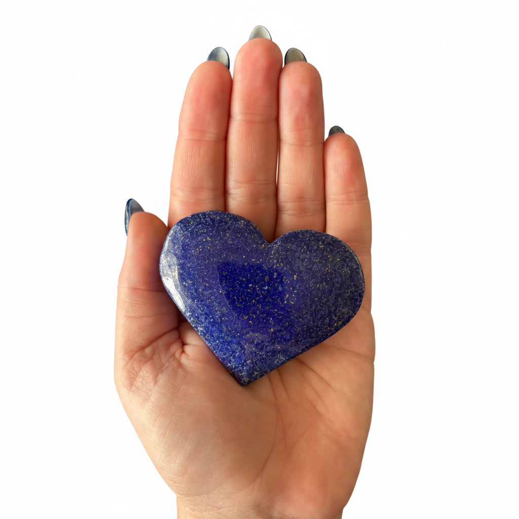 156g Lapis Lazuli Heart