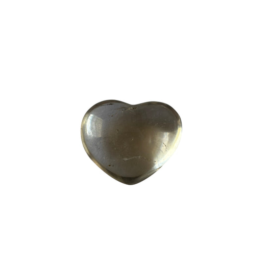 46g Clear Quartz Heart