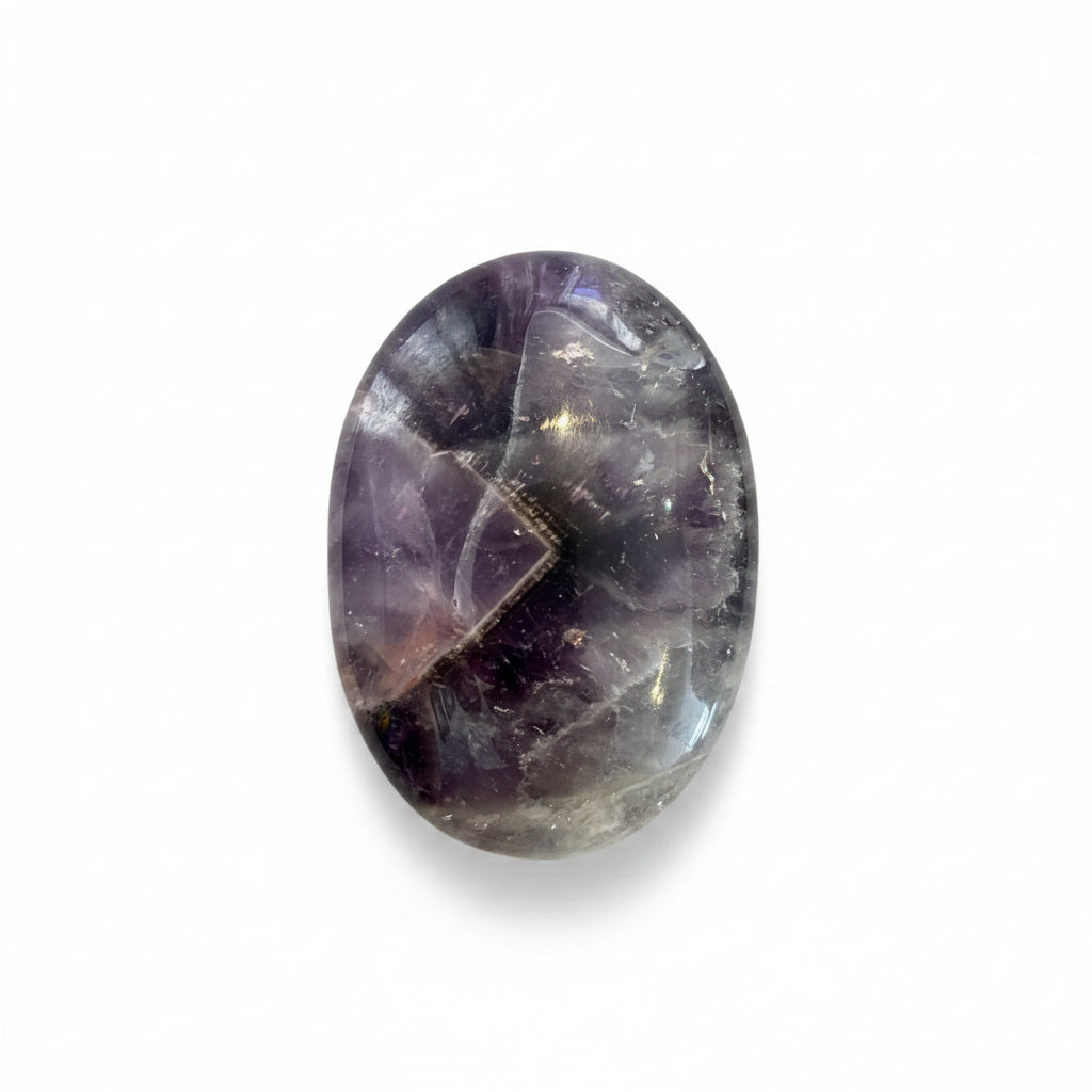 100g Dream Amethyst Palm Stone