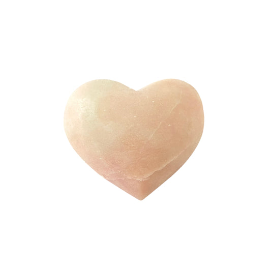 98g Pink Opal Heart