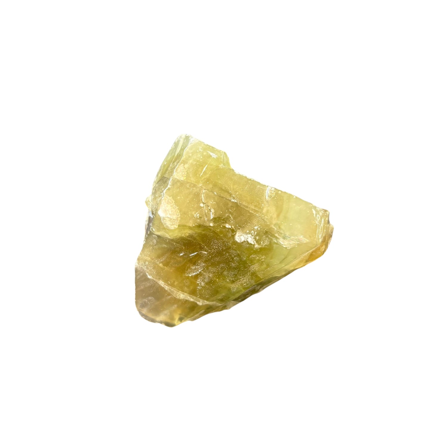 129g Green Calcite Raw