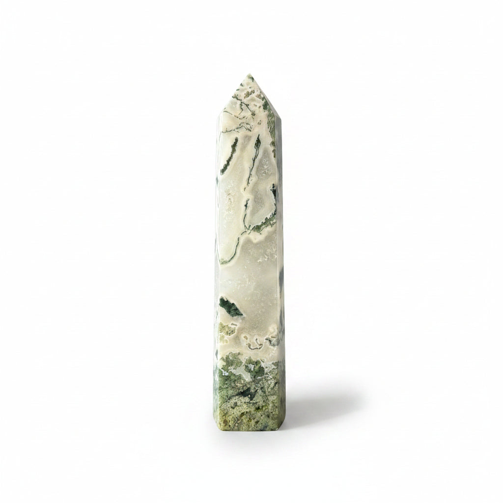 182mm Moss Agate Point
