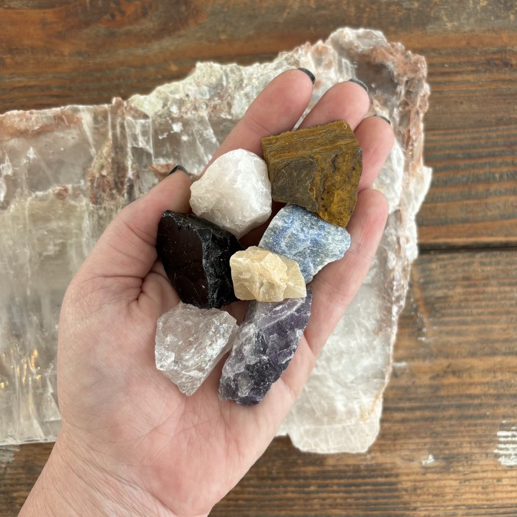 Raw Crystals Chakra 7 Pack