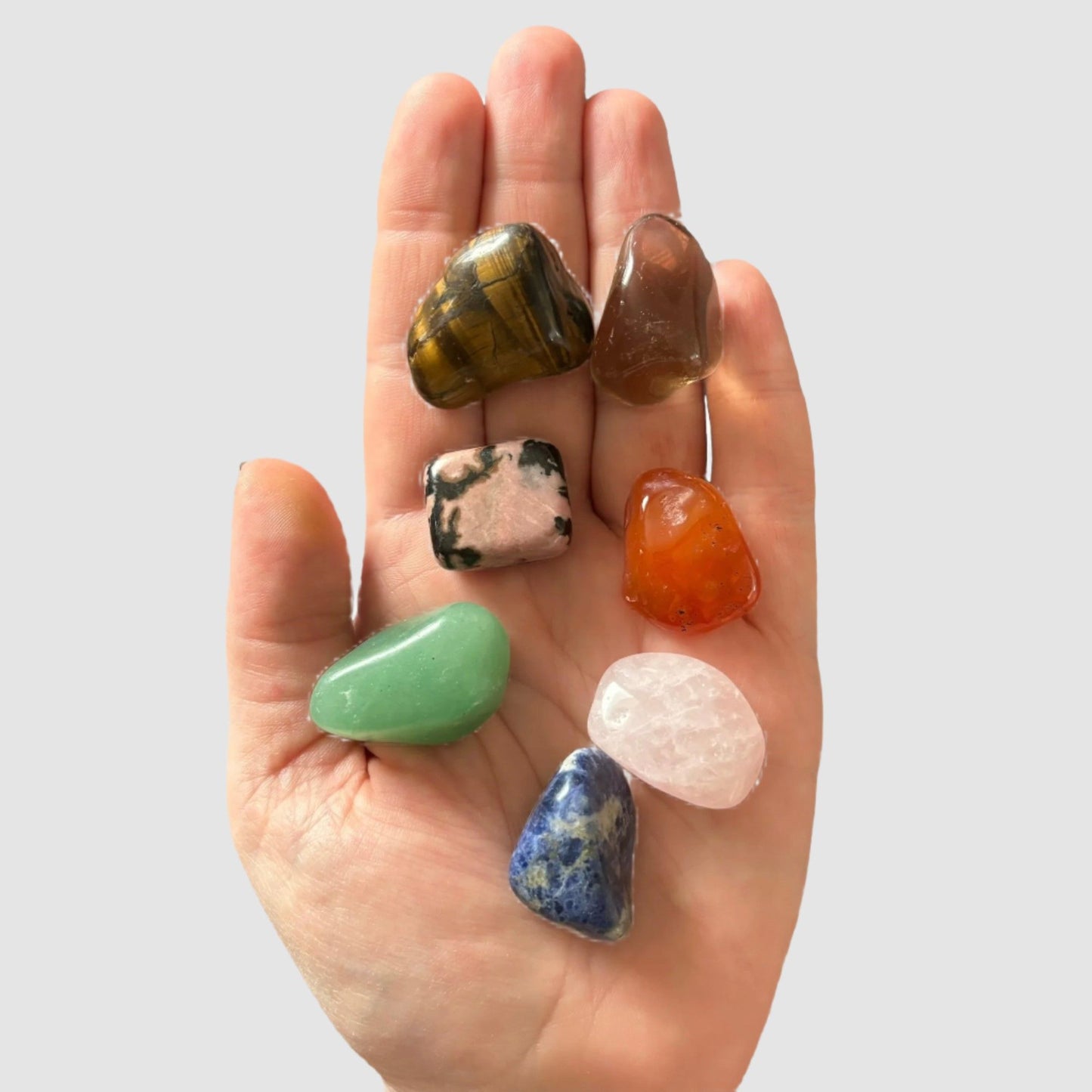 Tumbled Crystals Taurus 7 Pack