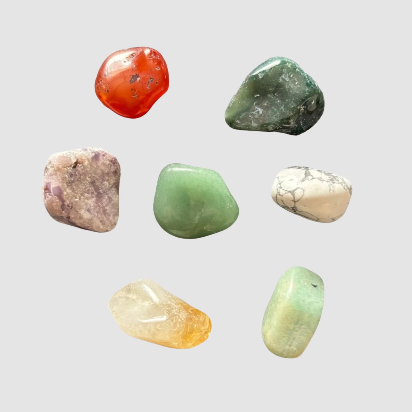 Tumbled Crystals Virgo 7 Pack