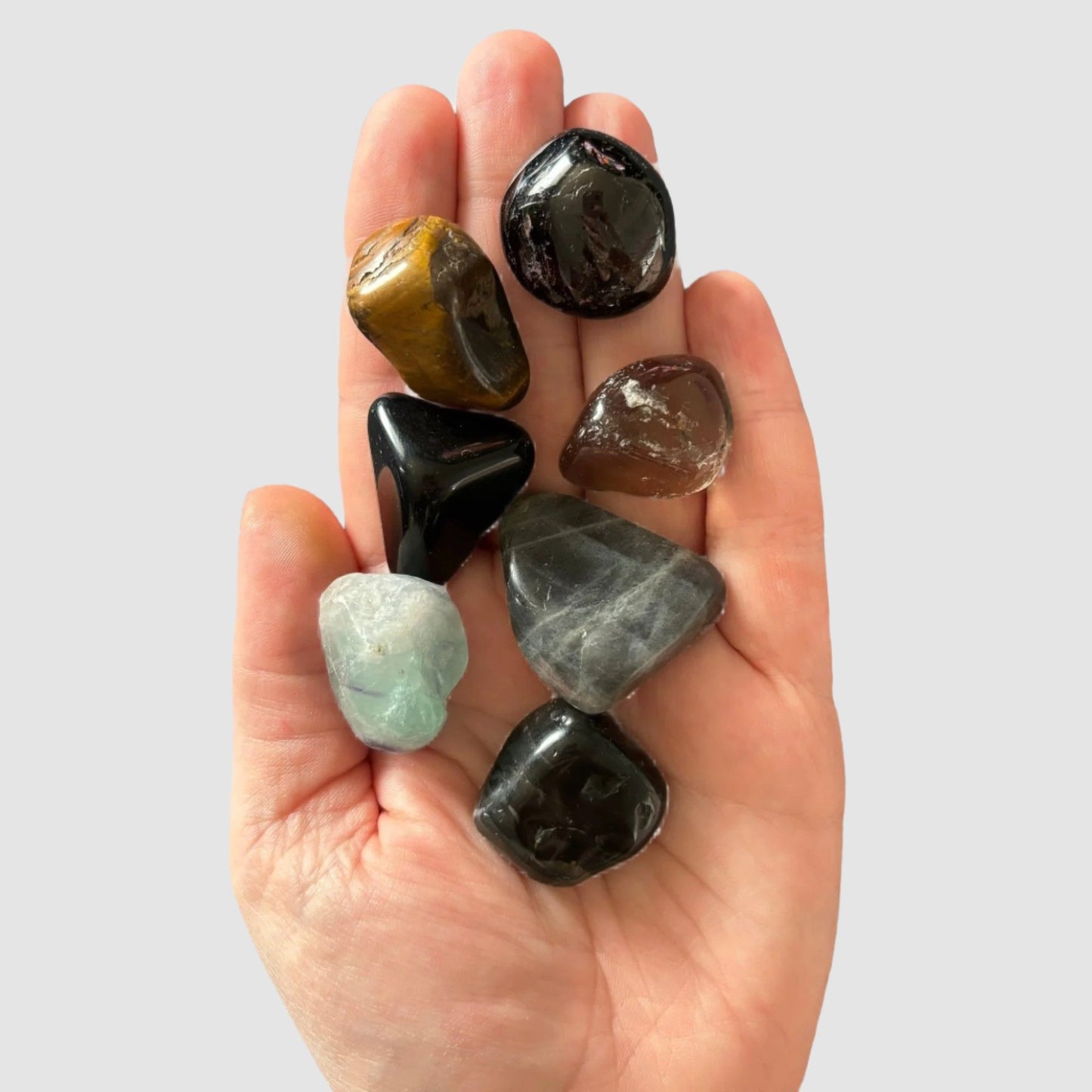 Tumbled Crystals Capricorn 7 Pack