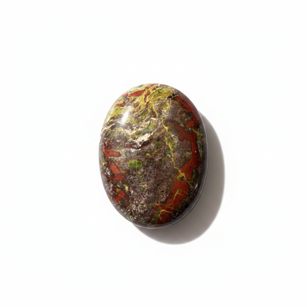 43g Dragonblood Stone Palm Stone