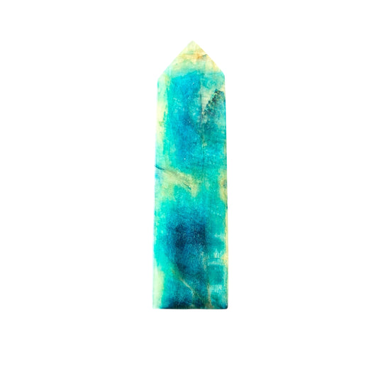 81mm Dyed Blue Moonstone Point