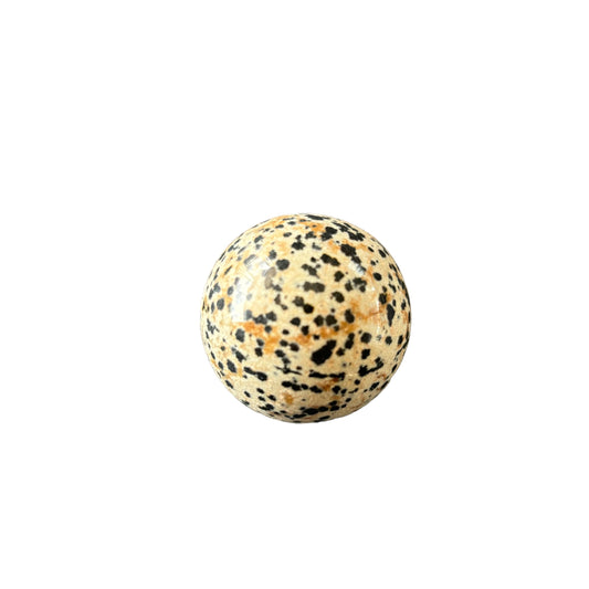 40mm Dalmatian Jasper Sphere