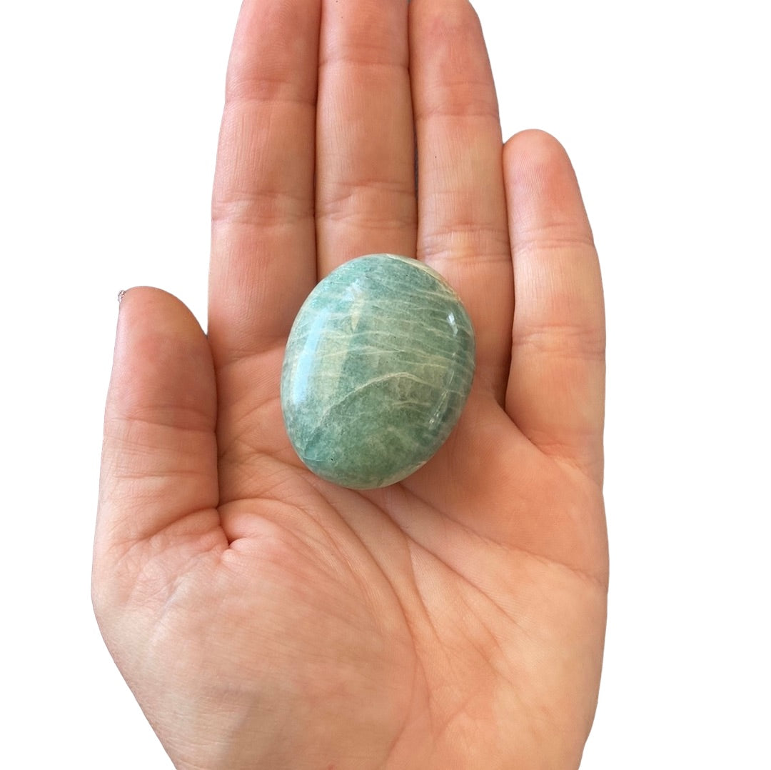 48g Amazonite Palm Stone