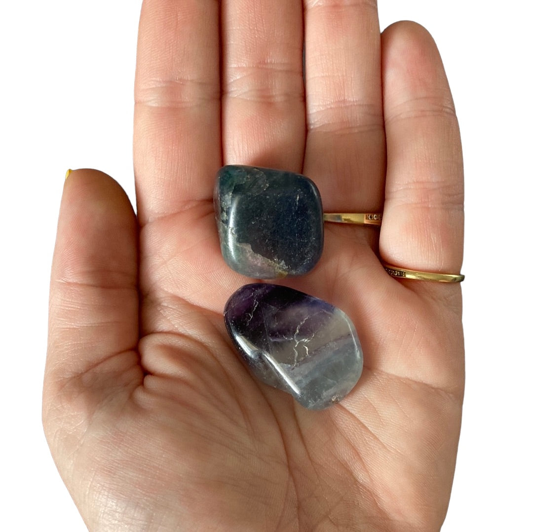 15-20g Fluorite $5 Tumble