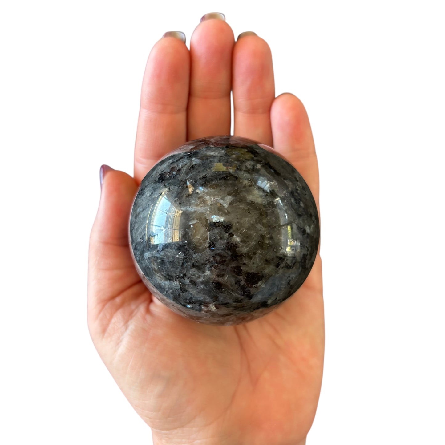 66mm Larvikite Sphere