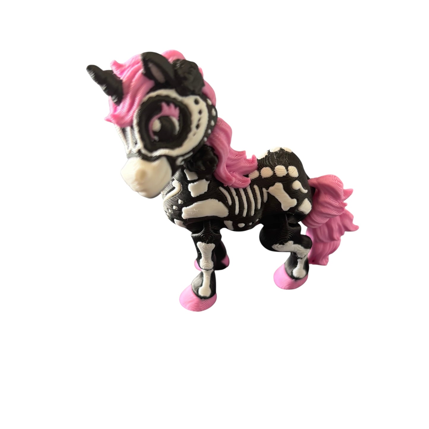 3D Printed Skeleton Unicorn