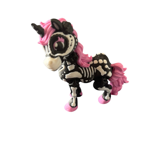 3D Printed Skeleton Unicorn