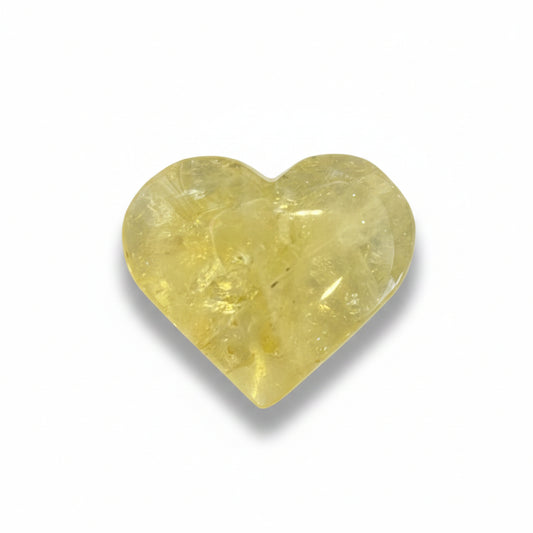 66g Citrine Heart