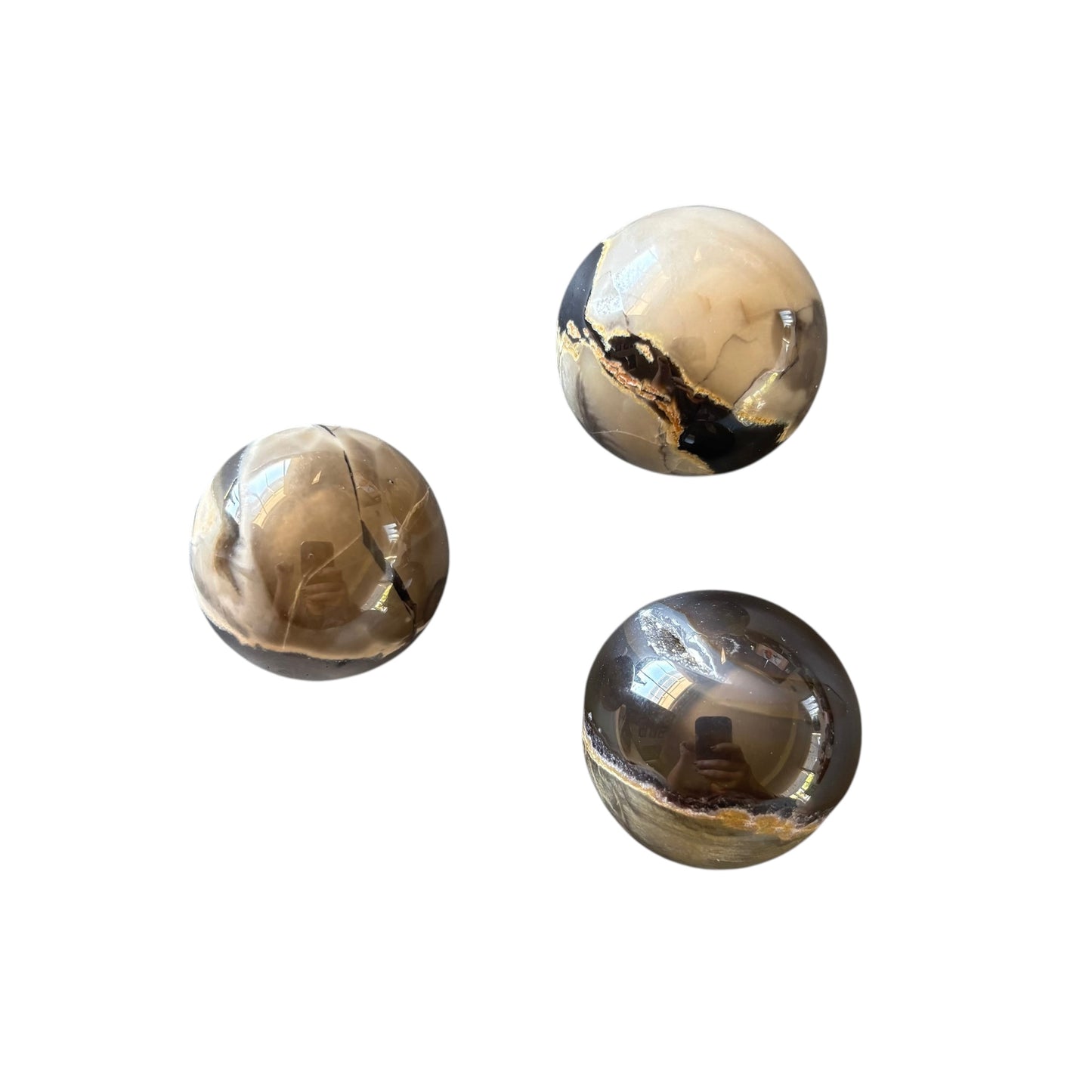 30-35mm Volcano Agate Sphere