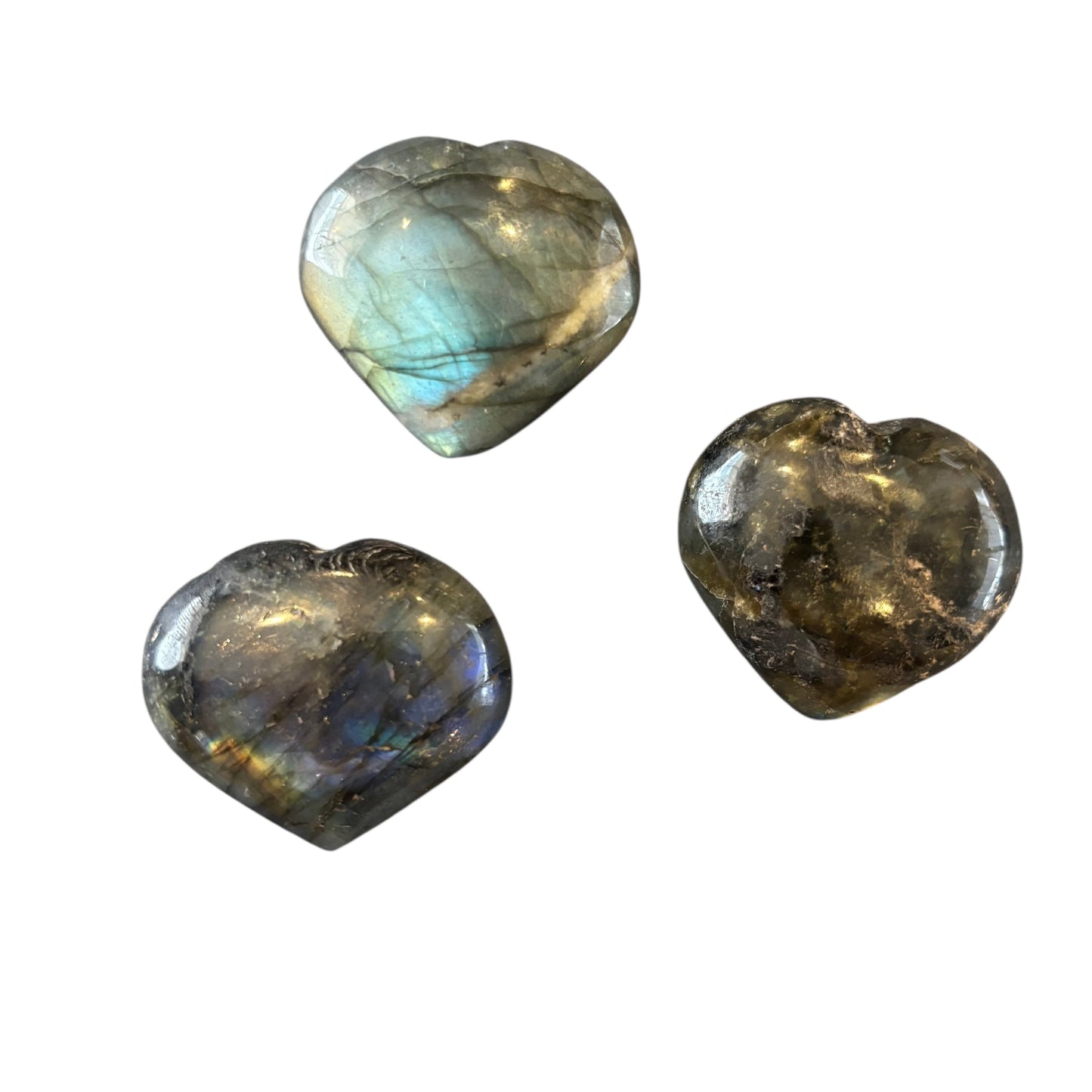 25-30g Labradorite Heart