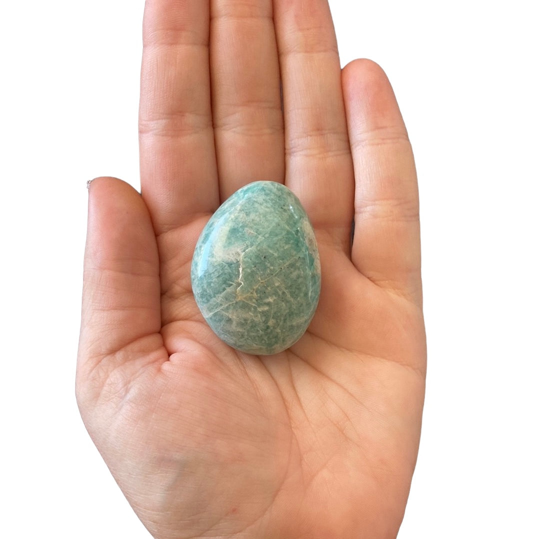 45g Amazonite Palm Stone