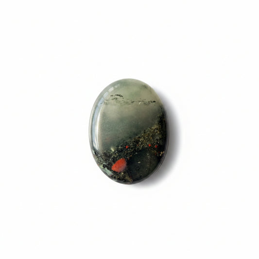 35g African Bloodstone Palm Stone