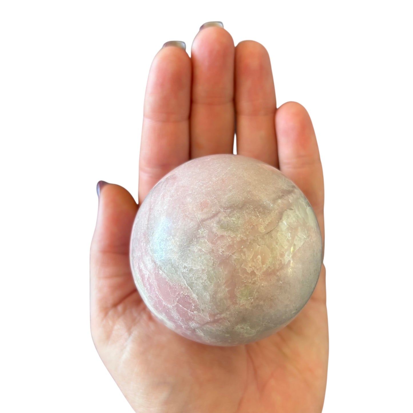66mm Pink Opal Sphere