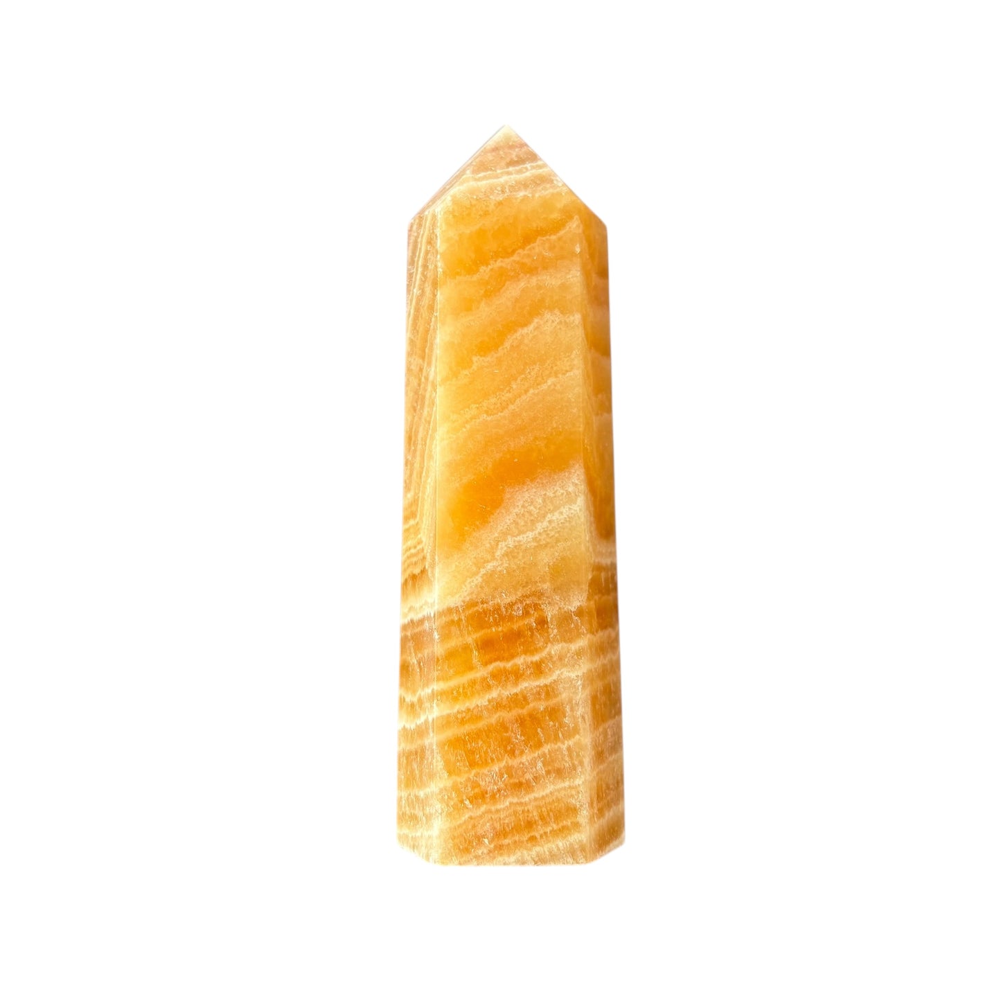 105mm Yellow Calcite Point