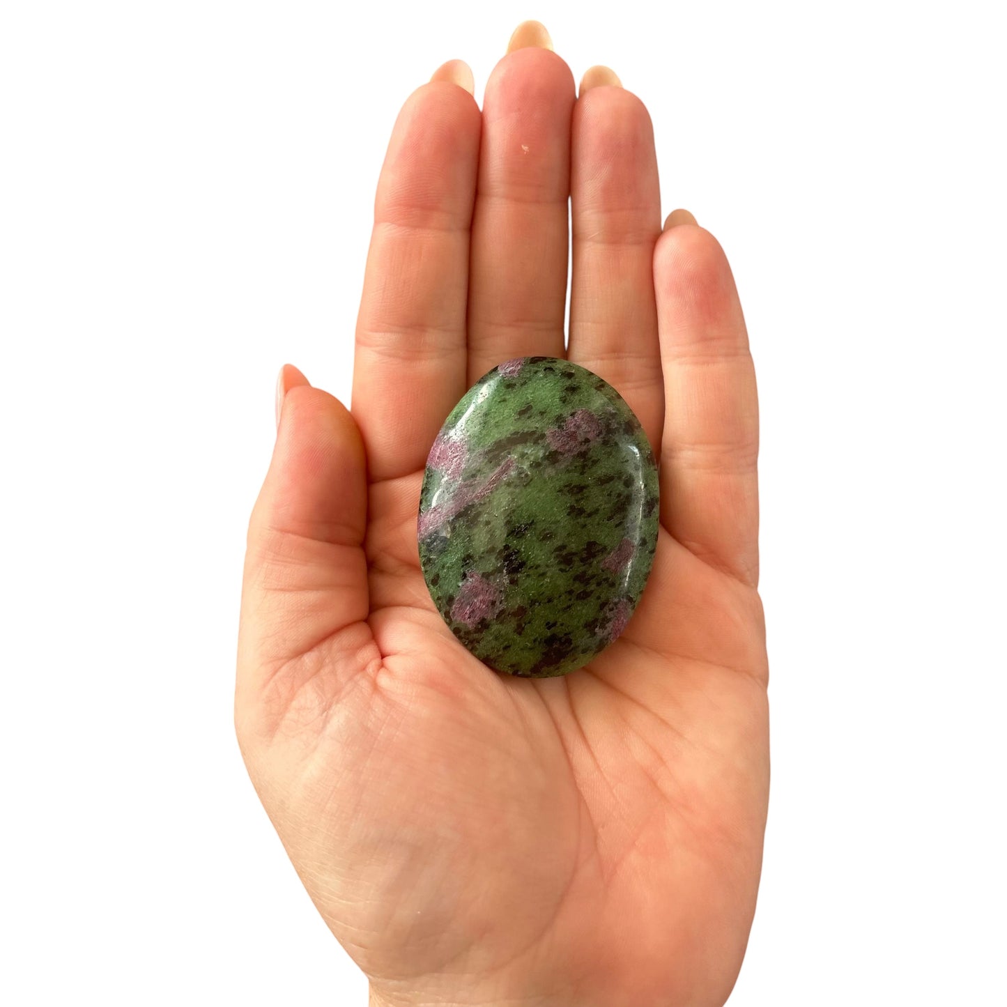 92g Ruby Zoisite Palm Stone